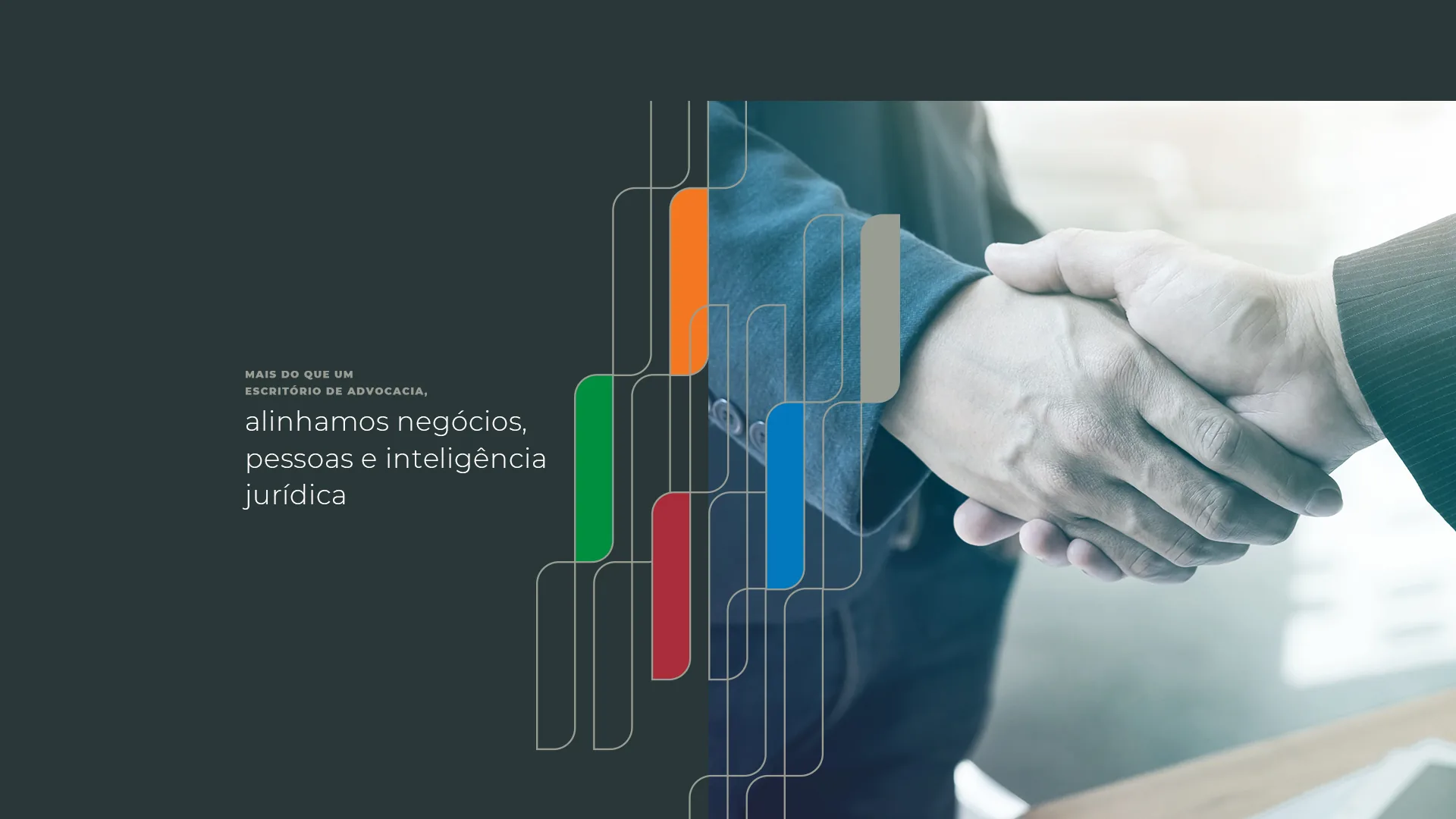 Mais do que um escritório de advocacia, alinhamos negócios, pessoas e inteligência jurídica